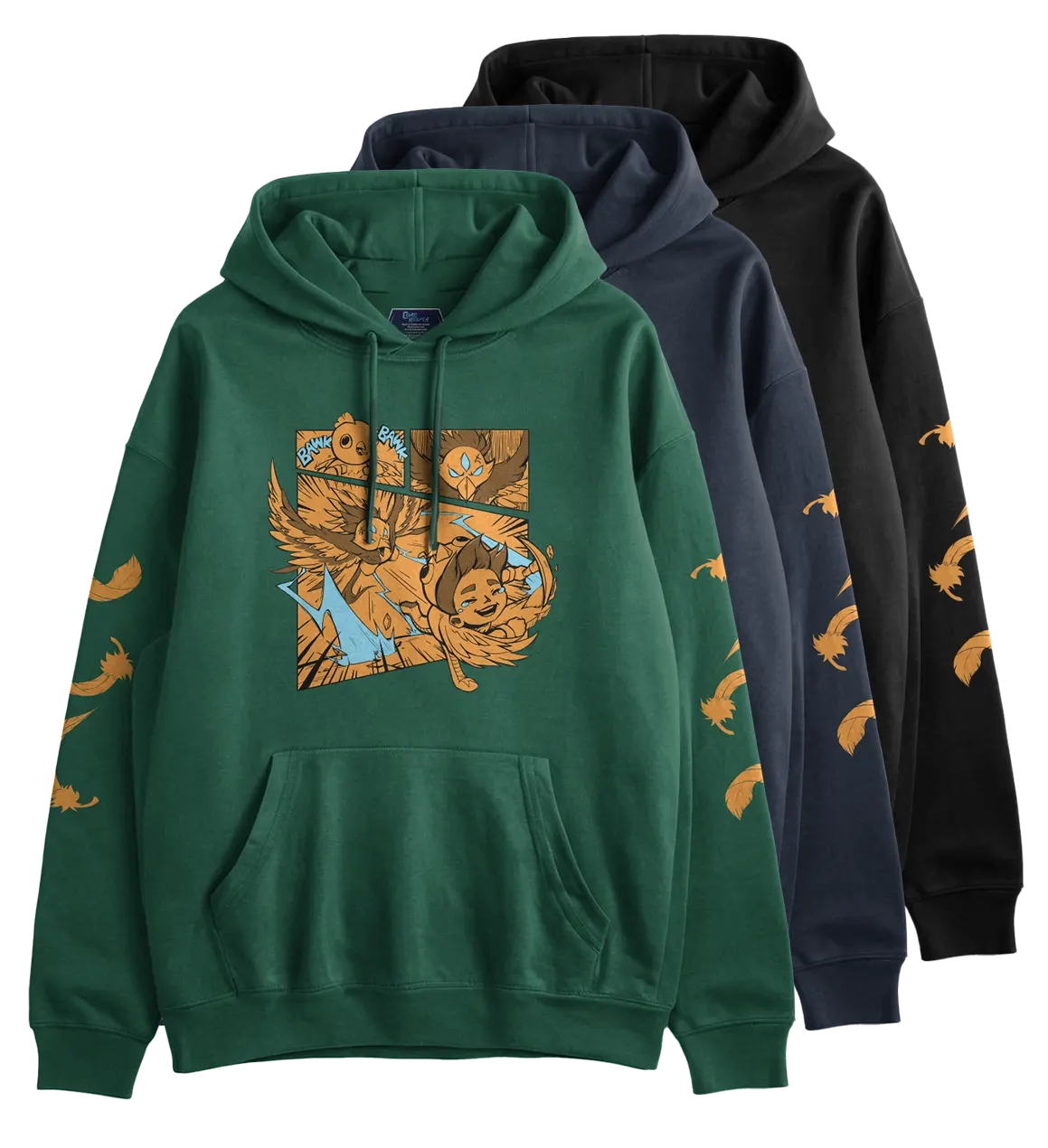 Azeos Comic Strip Hoodie