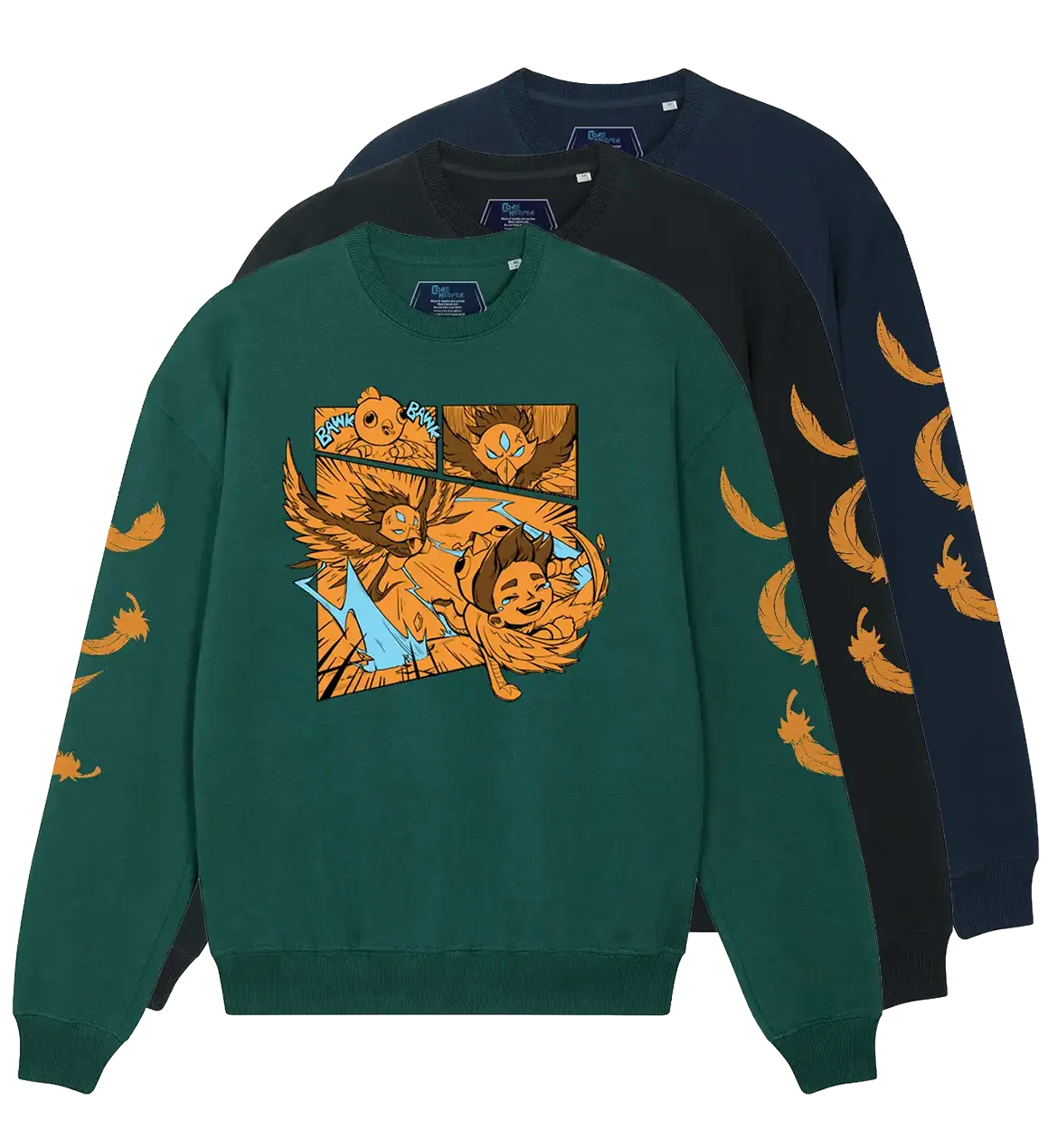 Azeos Comic Strip Sweater